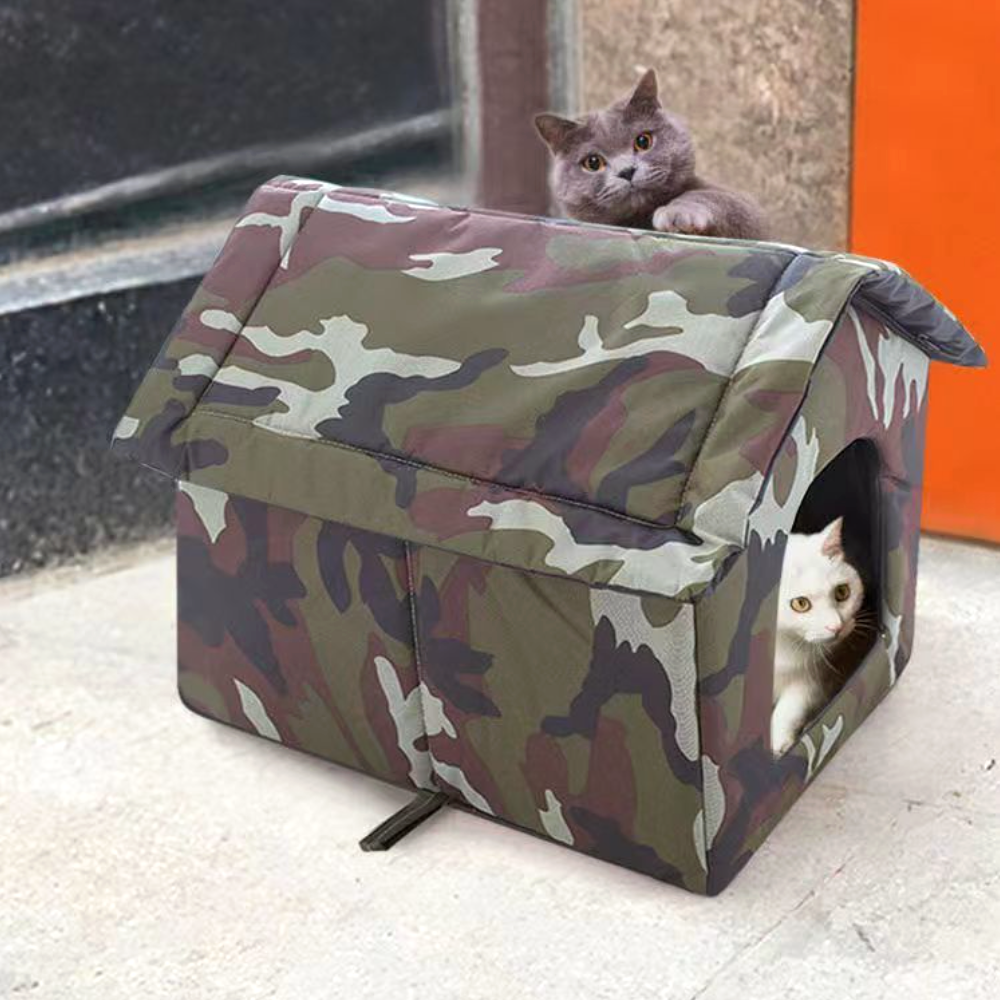 길고양이 집 고양이 숨숨집 방수 보온 길냥이 급식소 야외 실외 강아지 겨울 하우스 소형