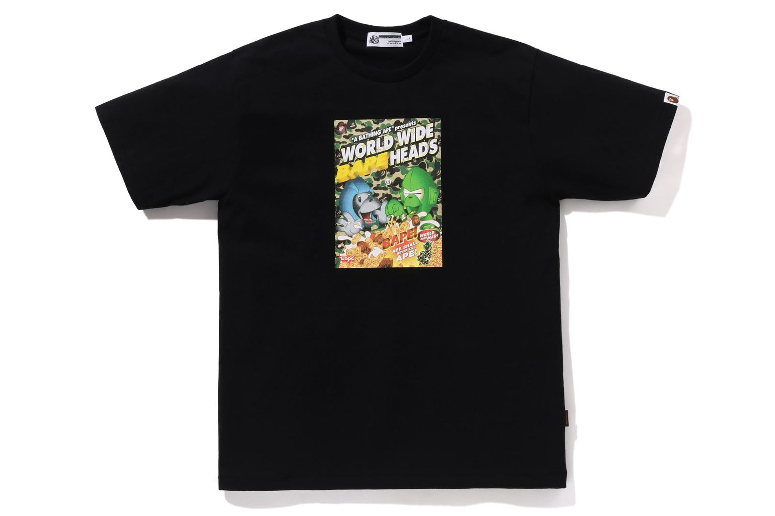 베이프 반팔티 HEADS FLYER TEE 1K70-109-007 - 상세 이미지 3