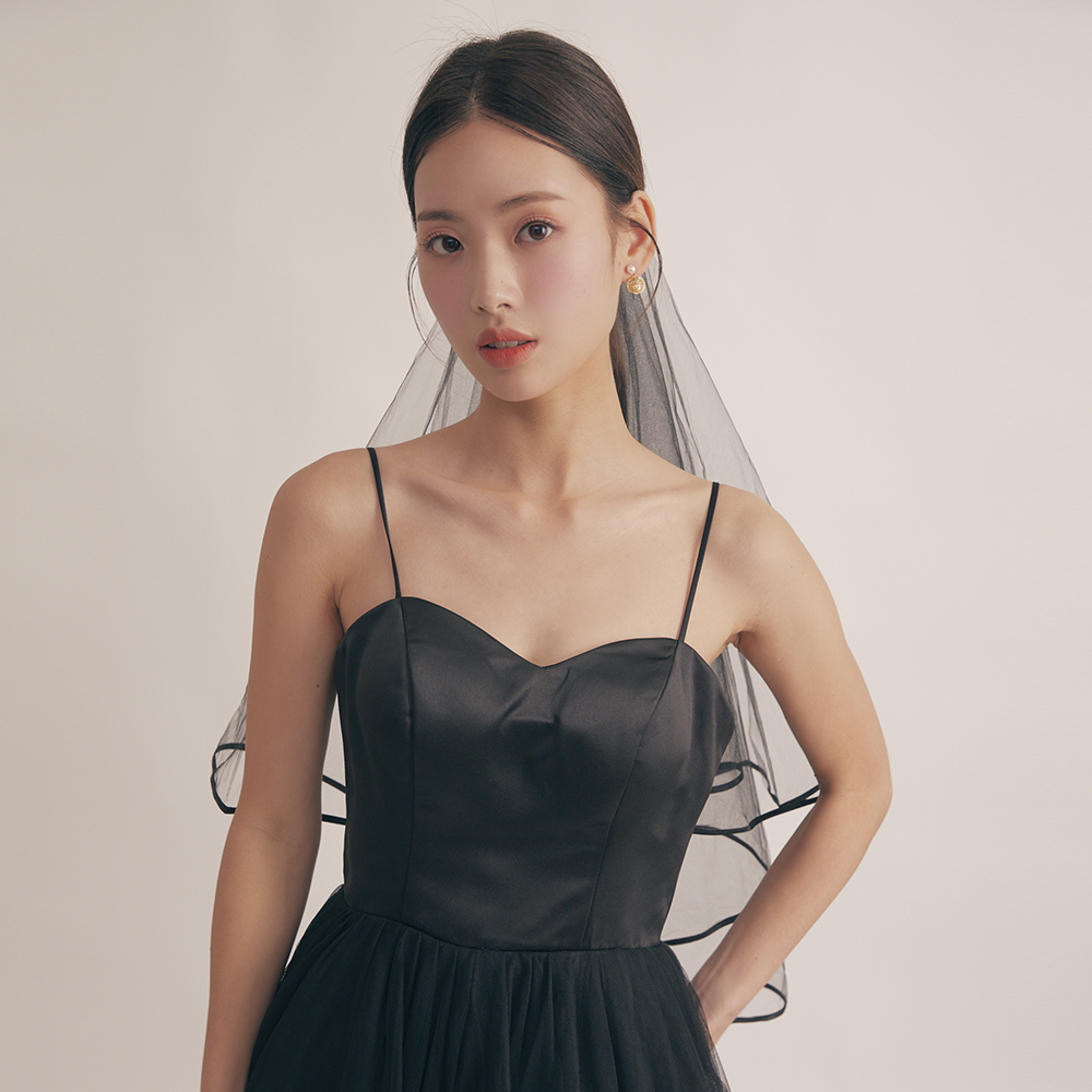 [우아한] 셀프웨딩베일 루이숏베일 면사포 촬영소품 이미지 7