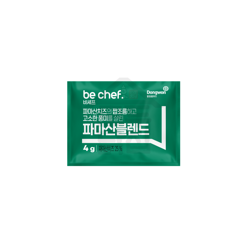 동원 홈푸드 비셰프 일회용 파마산블렌드 4gx500EA BOX 치즈가루 피자 스파게티 햄버거 - 상세 이미지 2