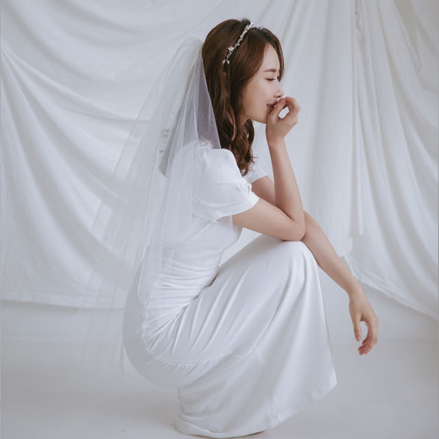 청순 숏베일 v1 셀프웨딩 베일 웨딩스냅소품 가격 비교 릴리드레스 청순 숏베일 v1 셀프웨딩 베일 웨딩스냅소품
