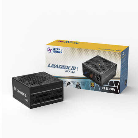 SuperFlower SF-850F14GE LEADEX III GOLD UP ATX3.1 파워서플라이