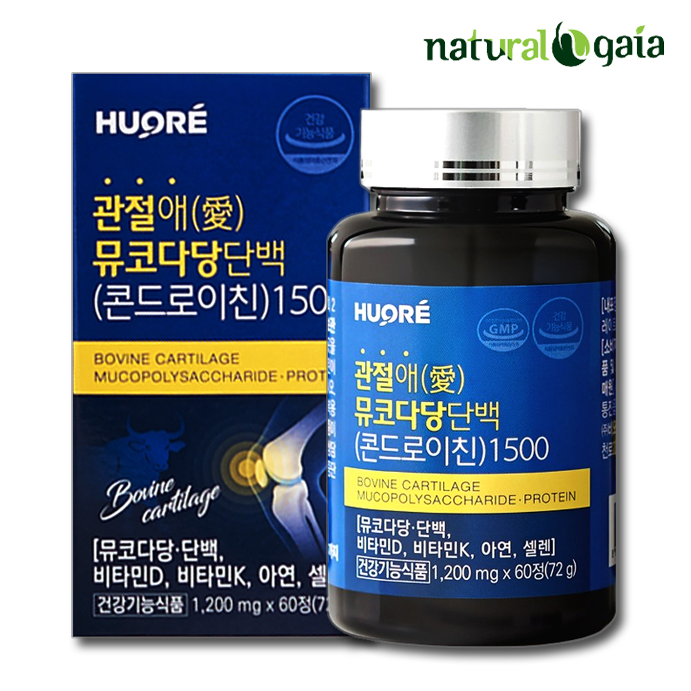 뮤코다당단백 소연골 콘드로이친 1500 소유래 콘트로이친 1병 - 상품 이미지