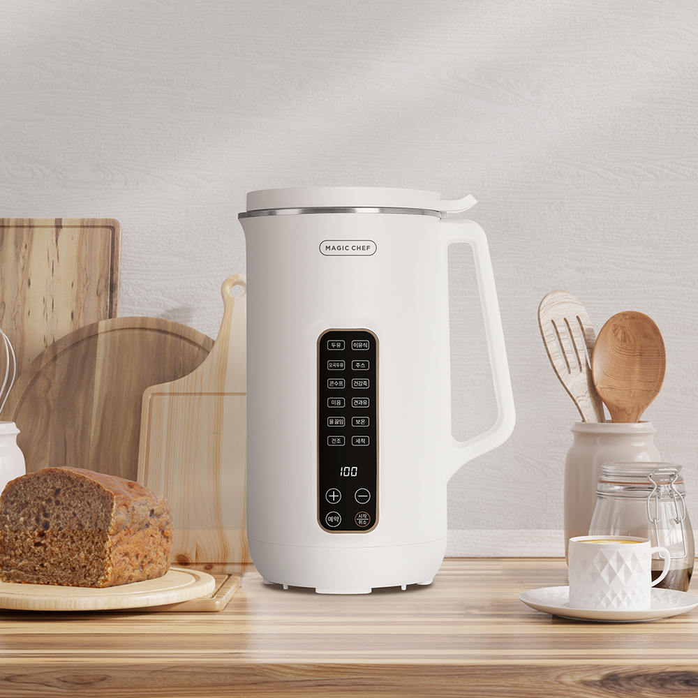 매직쉐프 두유제조기 MSM-H1000W 1L 가정용 죽 두유기 이유식 콩물 메이커