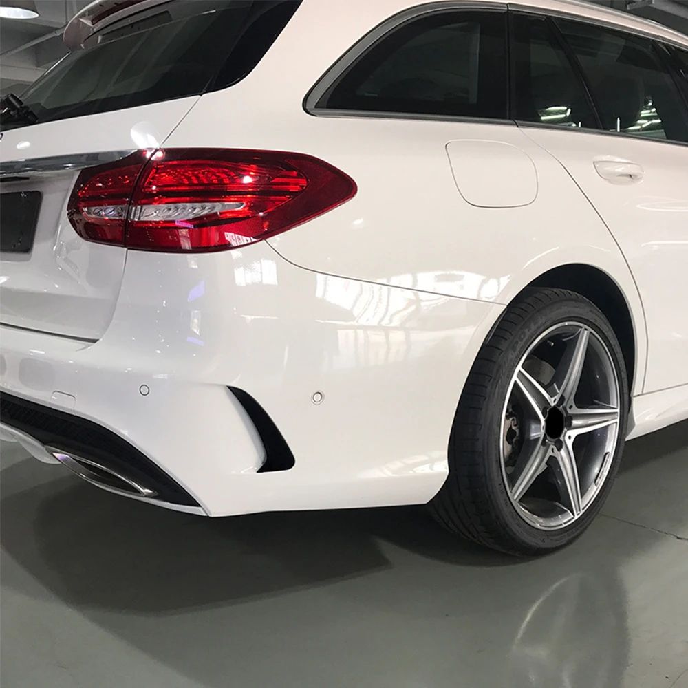 벤츠 C클래스 에스테이트 S205 C180 C200 AMG 리어 퍼 양면 카나드 장식 커버 트림 Carbon Look : 다이아MALL