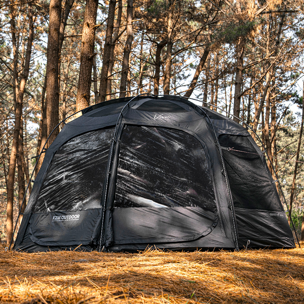 비바돔 프라임 쉘터 텐트 블랙 돔 캠핑텐트 간편설치 개방감