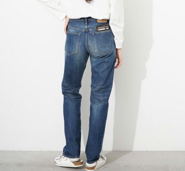 오디너리핏츠 오리지널 스트레이트 5 포켓 데님 청바지 USED OFC-P001 - 상세 이미지 5