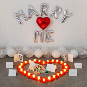 프로포즈 용품 이벤트 세트 셀프 답 신혼집 풍선출장결혼부산 전기초SET0... 실사용 후기 | 효과 있을까? - 상품 이미지 1