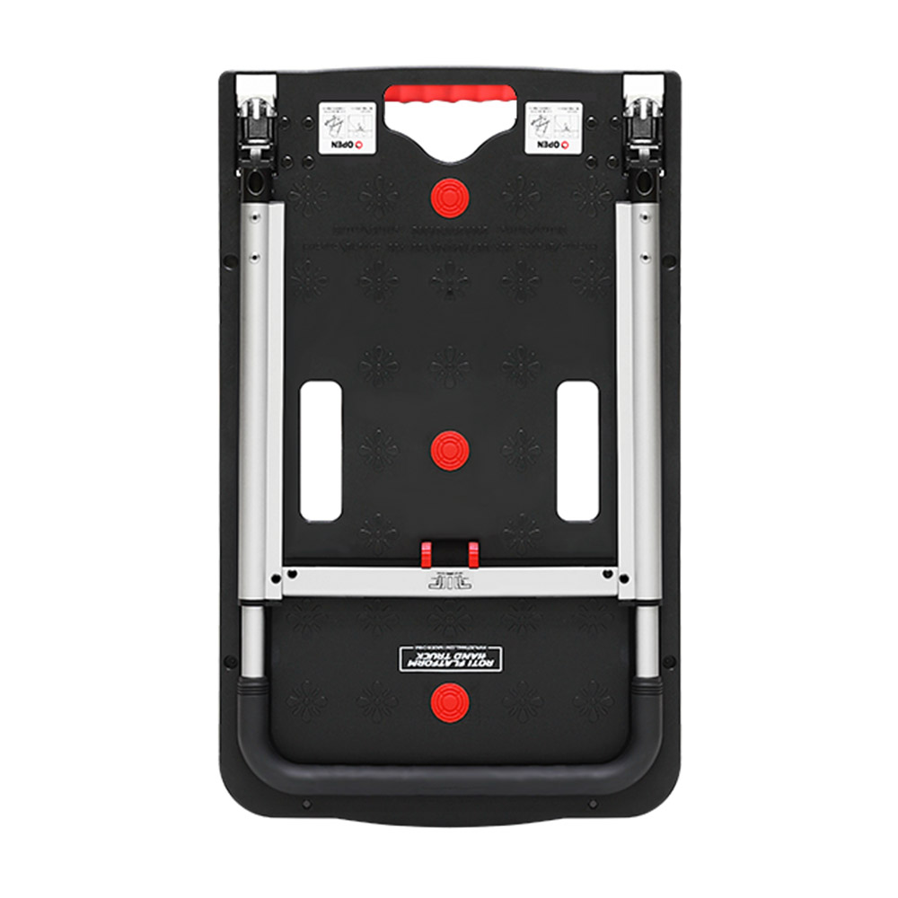 로티홈시스 플랫폼 접이식 카트 일반형 실버 4바퀴 쇼핑 마트 핸드 손수레 FW-99F