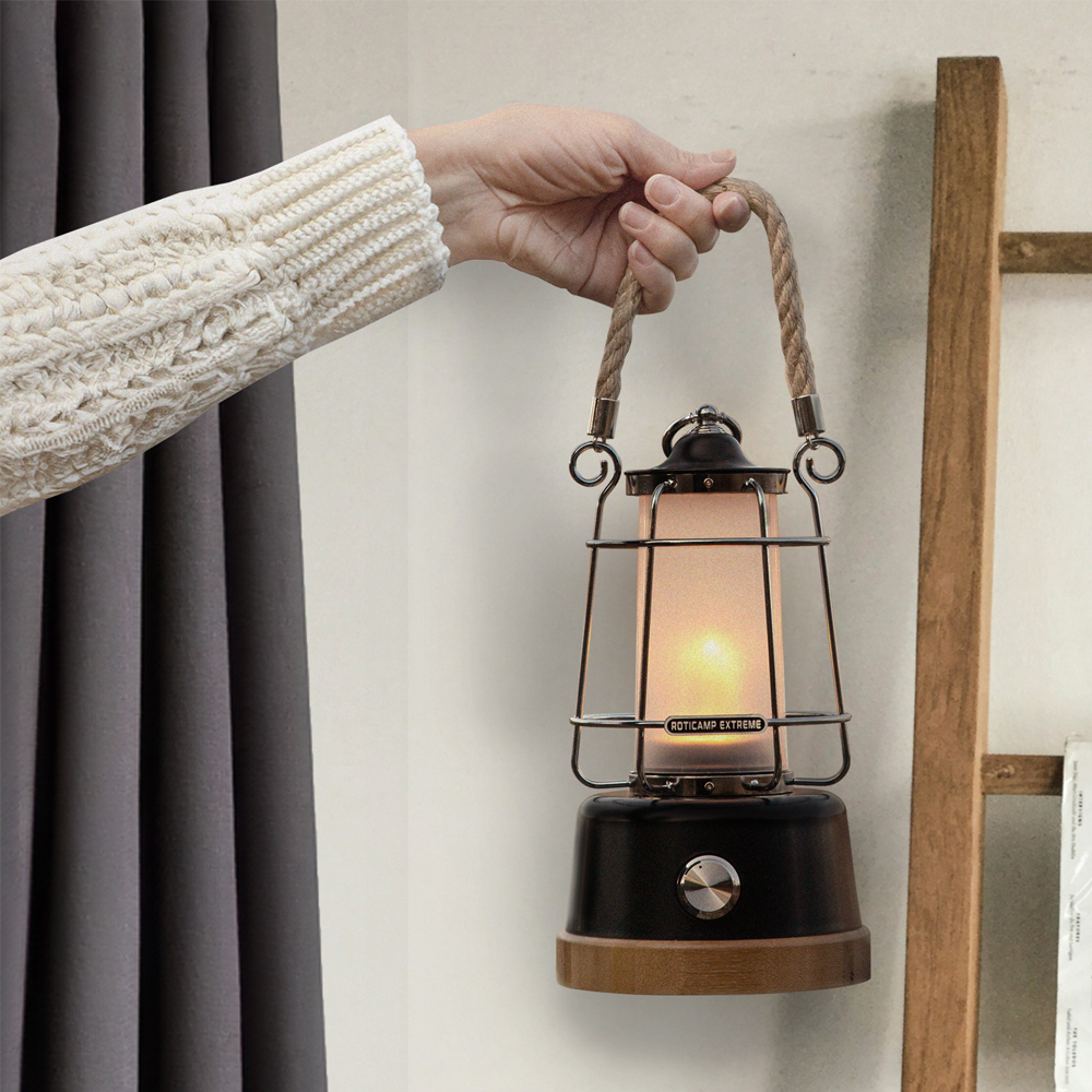 로티캠프 캠핑 랜턴 조명 호롱불 캠핑등 전등 램프 감성 ML-01