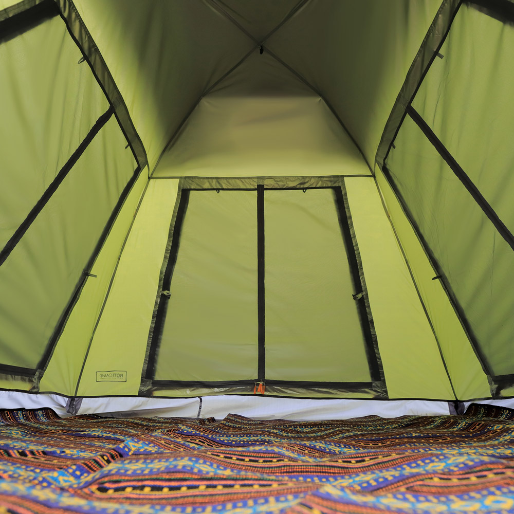 로티캠프 원터치 텐트 그늘막 캠핑 감성 비치 나들이 SN4