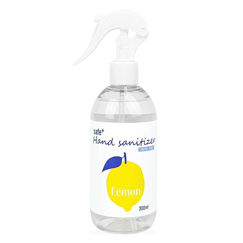 세이프플러스 뿌리는 손소독제 핸드세니타이저 300ml 레몬 : 아이품고