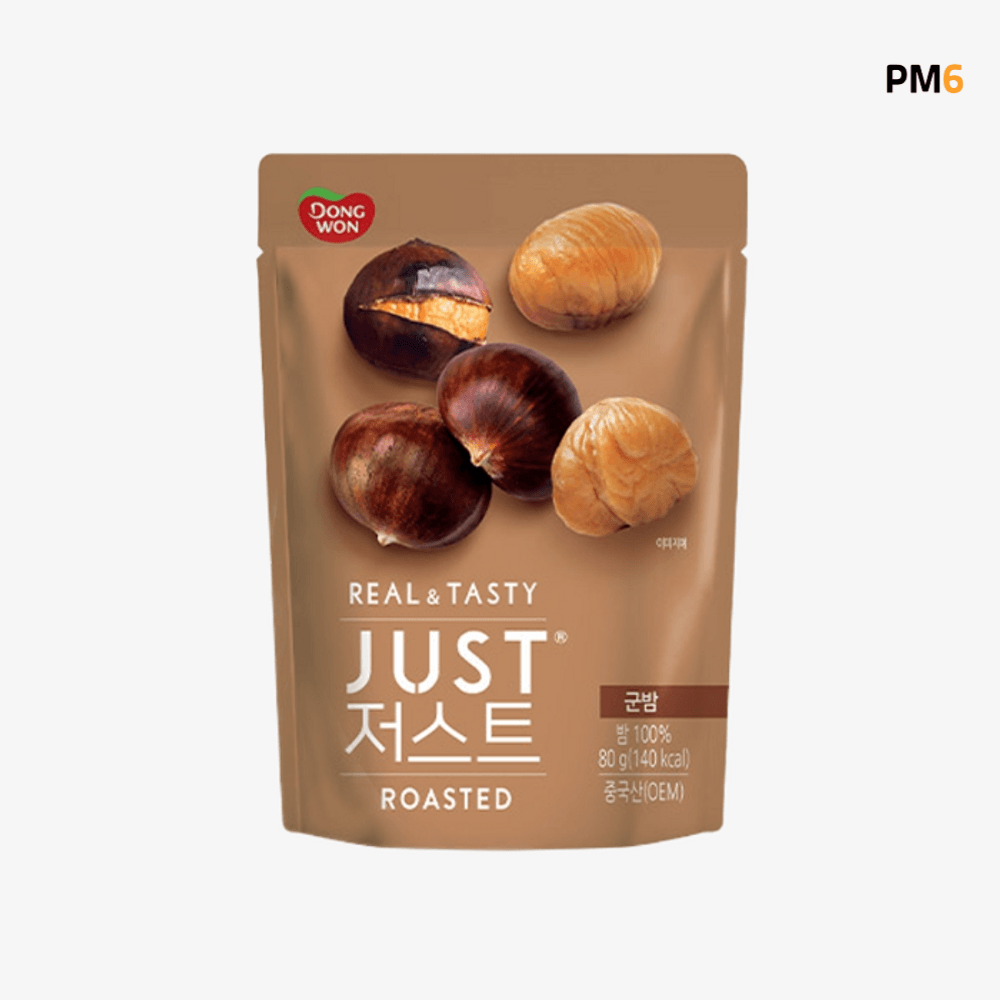 동원 저스트 군밤 간식 80g : 피엠식스