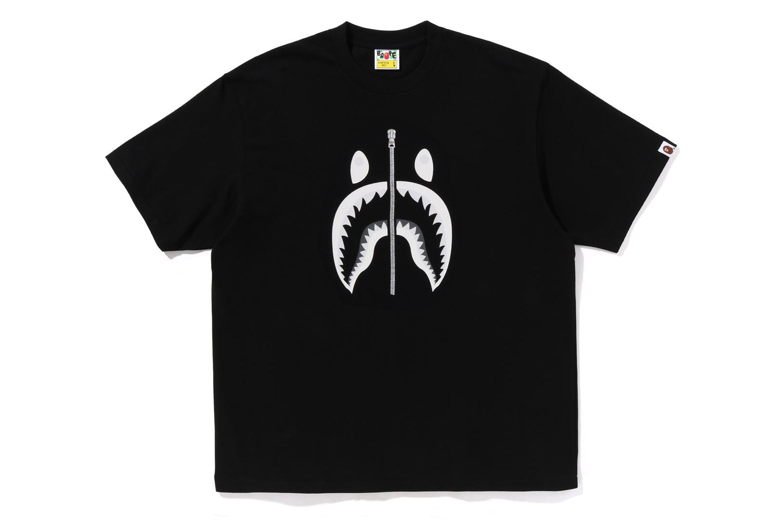 베이프 반팔티 SHARK TEE 1 1K70-110-311 - 상세 이미지 3