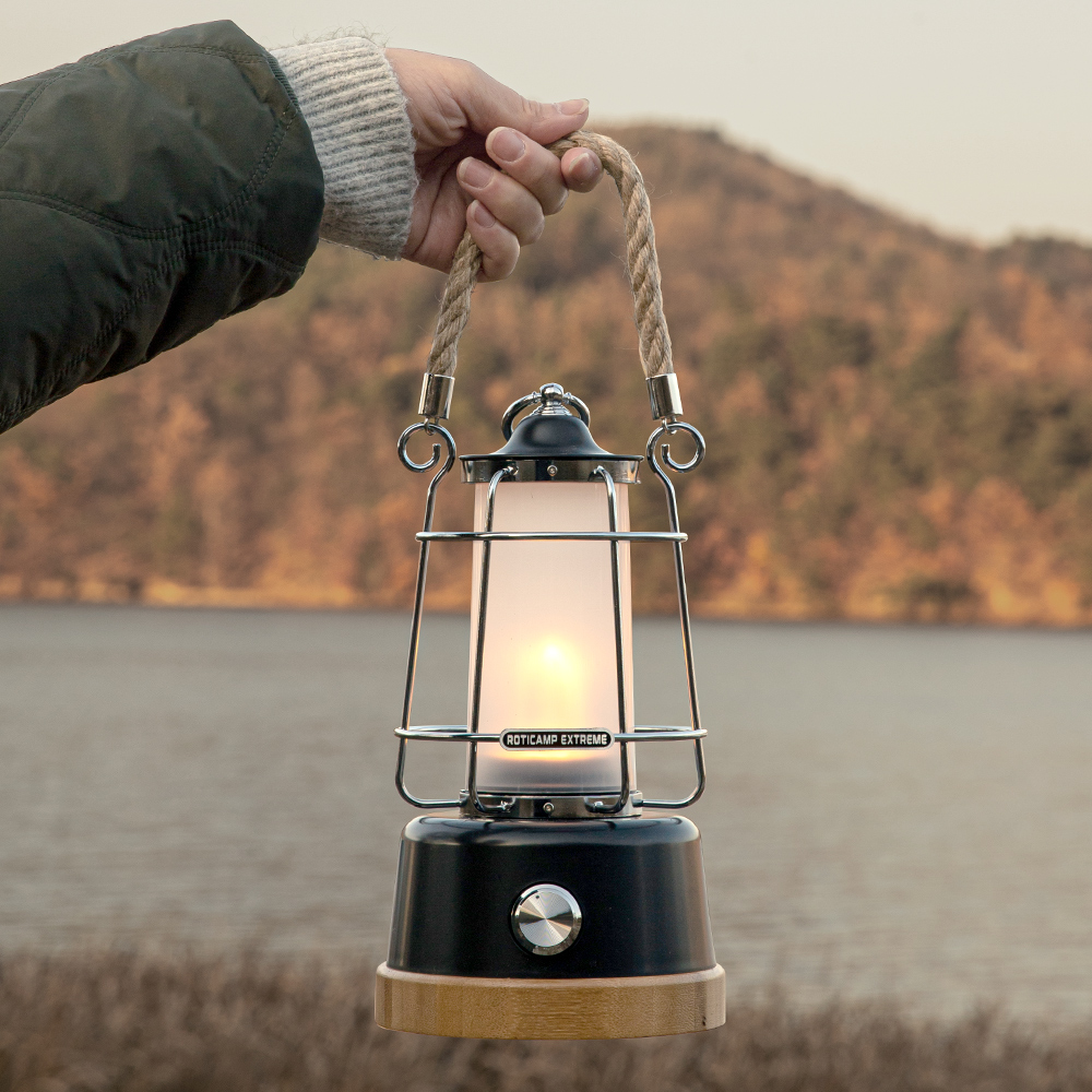 로티캠프 캠핑 랜턴 조명 호롱불 캠핑등 전등 램프 감성 ML-01