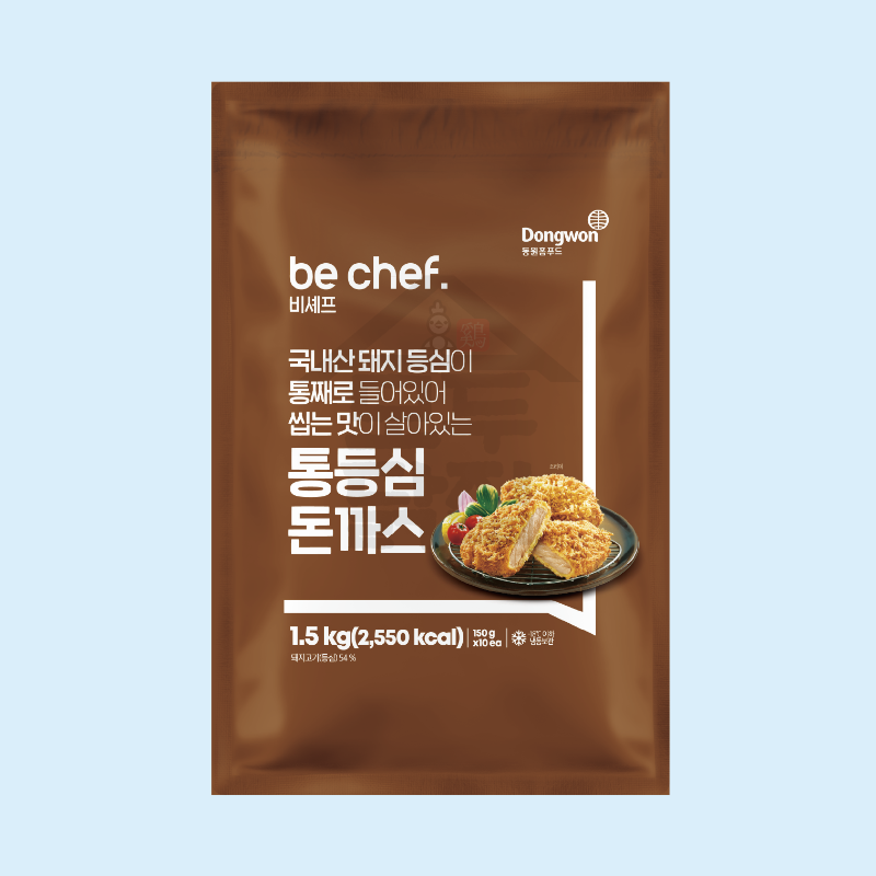 동원 홈푸드 비셰프 통등심돈까스 1.5kg 대용량 - 상품 이미지