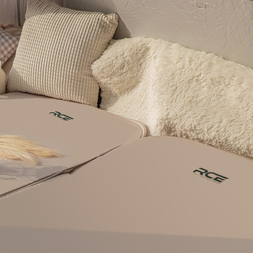 로티캠프 캠핑 자충 에어 매트 침대 매트리스 휴대용 싱글, 10cm, 탄