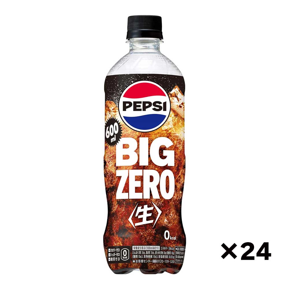 산토리 펩시 빅 생콜라 제로 페트 600ml 24개세트