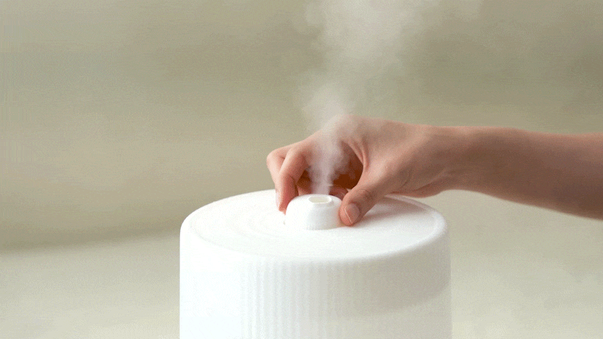 한경희 리모컨 통세척 대용량 초저소음 초음파 가습기 무드등 가정용 사무실