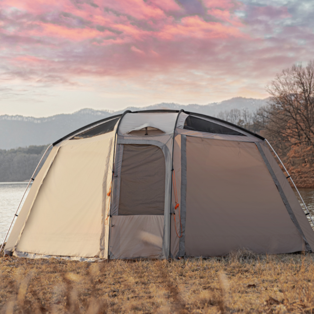 로티캠프 텐트 쉘터 돔 그늘막 캠핑 대형 감성 나들이 제로스트S1 탄 단품