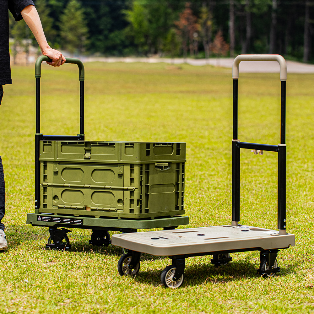 로티캠프 웨건 캠핑 카트 폴딩 접이식 캐리어 수레 FW-99FBC+ECB SET