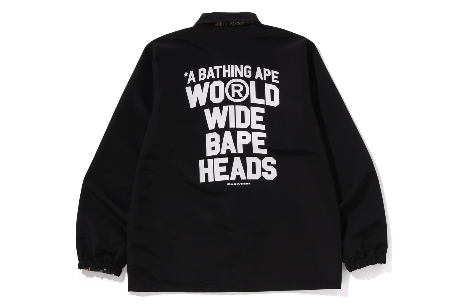 베이프 자켓 FLYER PATTERN REVERSIBLE COACH JACKET 1K70-140-003 - 상세 이미지 4