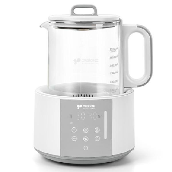 무선전기포트 투명 주전자 보온 온도조절분유포트