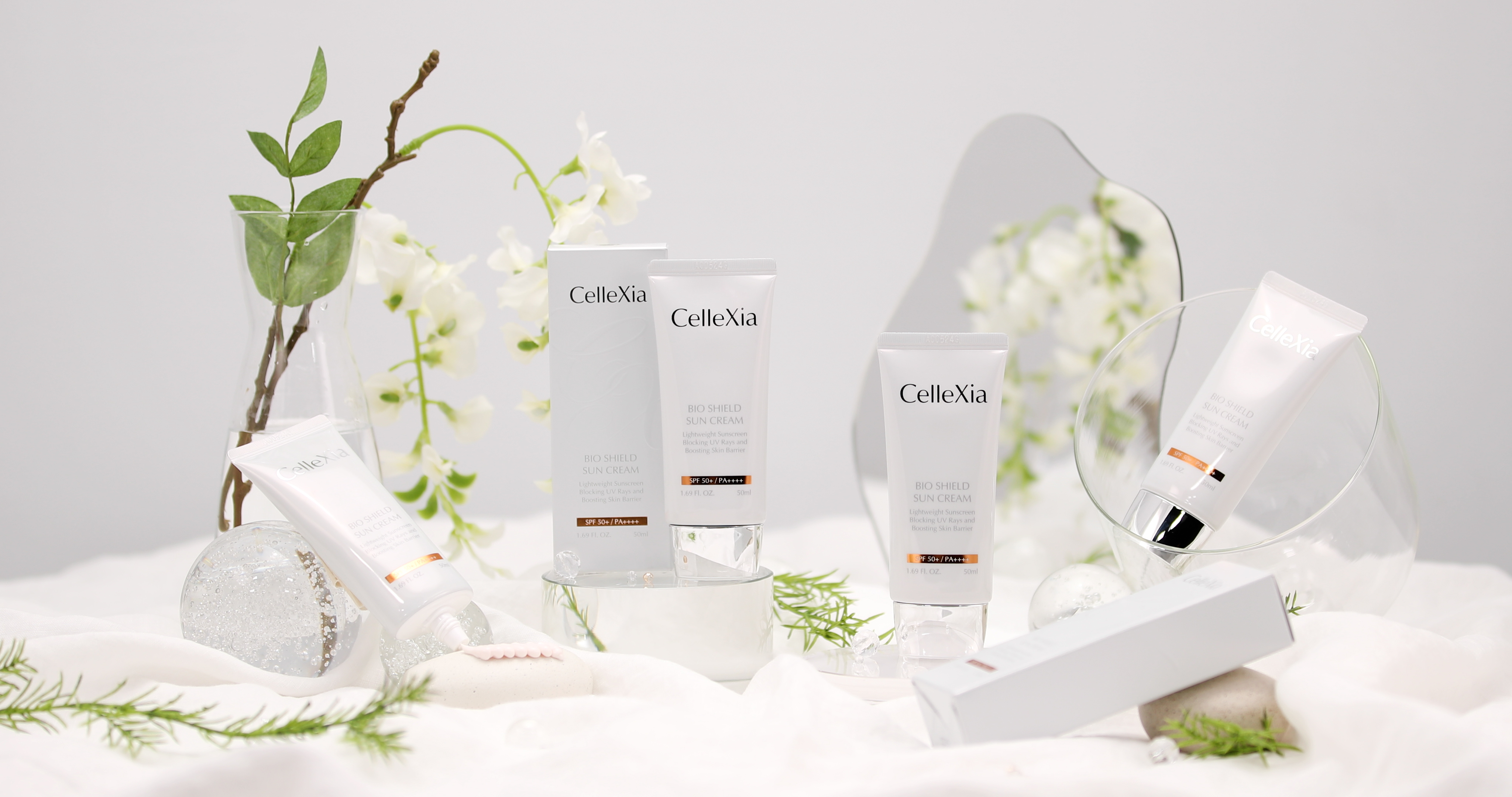 셀레시아 밀림제로 선크림 3중기능 주름 미백 수분 썬크림 50ml, 3개 - 상세 이미지 2