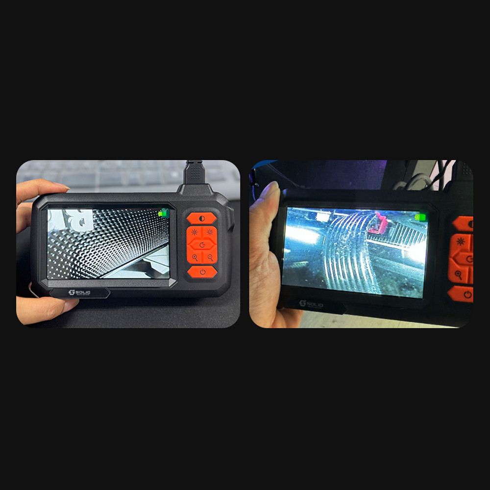 솔리드 내시경카메라 2m 배관내시경 하수구내시경 누수탐지기 S-ES20