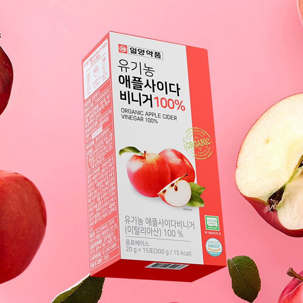 유기농 애플비니거사이다 자연발효 사과식초 애사비 효능 스틱 3박스 - 상세 이미지 3