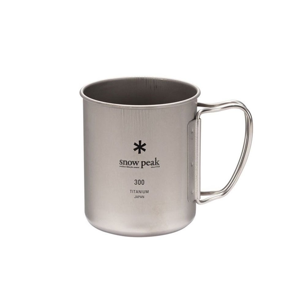 스노우피크 캠핑 티타늄 머그컵 싱글 300ml