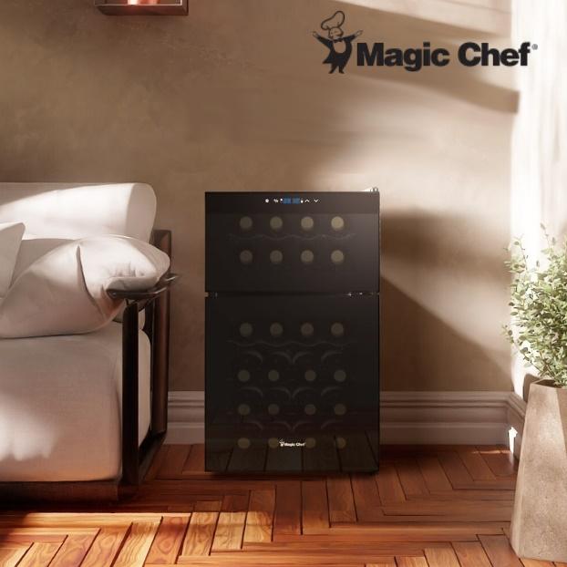 가정용 소형와인냉장고 듀얼존 저소음 와인셀러 24병용