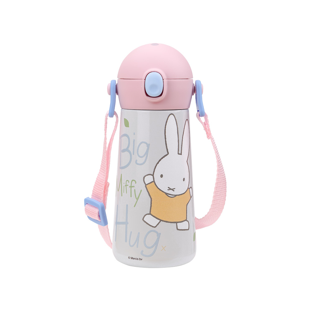 릴팡더보틀 몰리 어깨끈 원터치텀블러 스텐 어린이 물병 미피 MP8803 - 상세 이미지 2