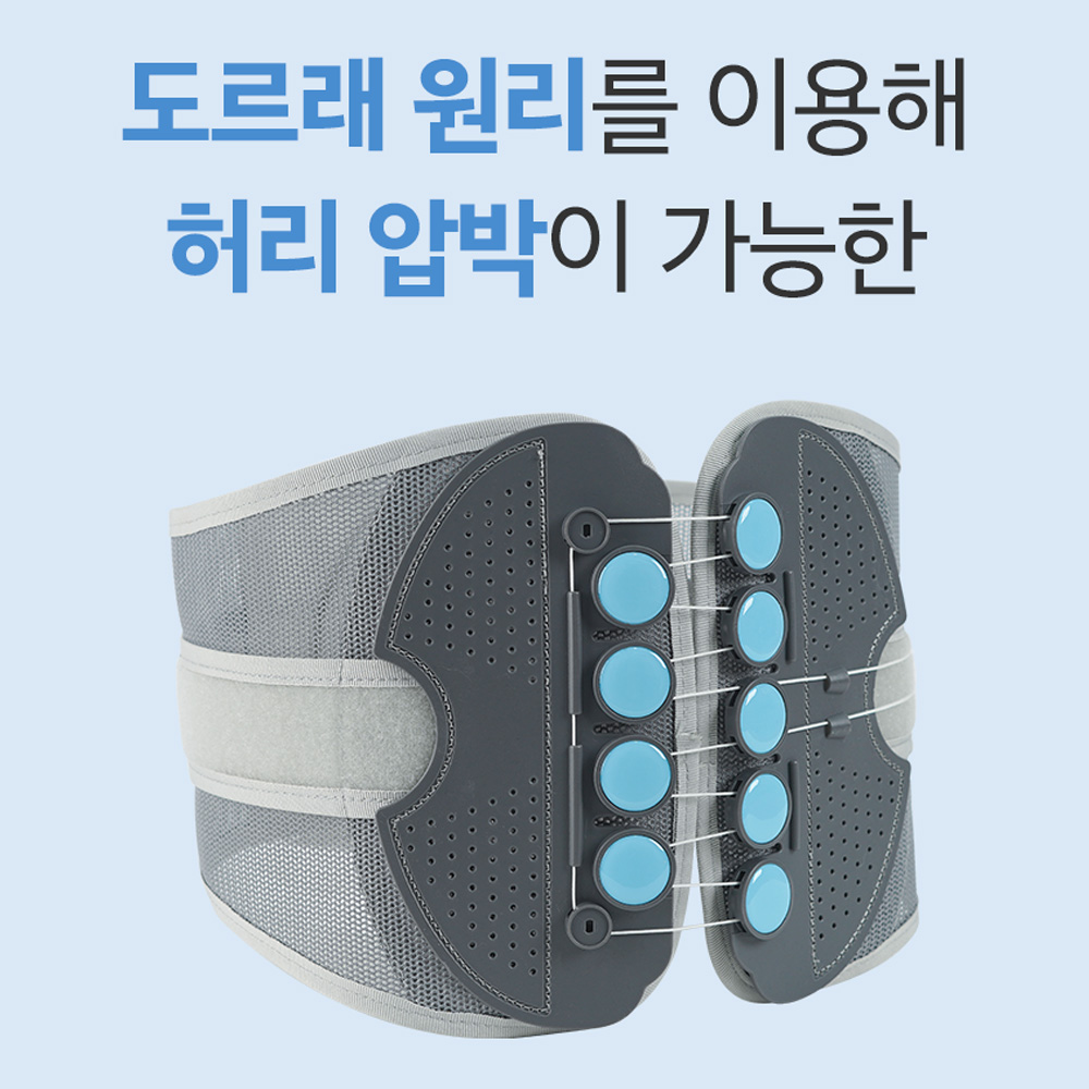 핀처 약국 허리보호대 얇은 척추 허리지지대 밴드 허리복대 - 상세 이미지 4