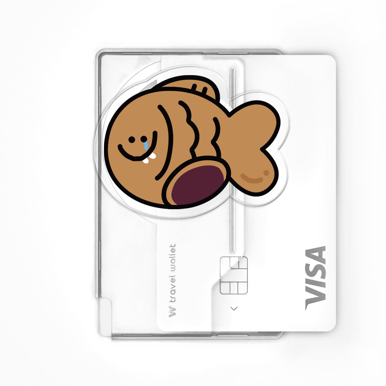 168cm 맥세이프 카드지갑 그립톡 올인포켓 올리 붕어빵 팥