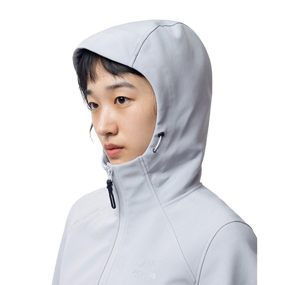 오니지 등산 자켓 소프트쉘 플리스 바람막이 여성 FJ08 - 상세 이미지 2