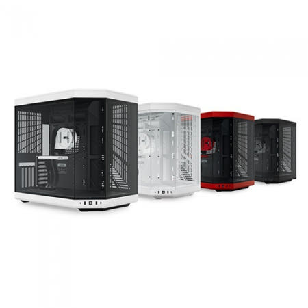 HYTE Y70 파노라마 강화유리 컴퓨터 PC케이스 (블랙)