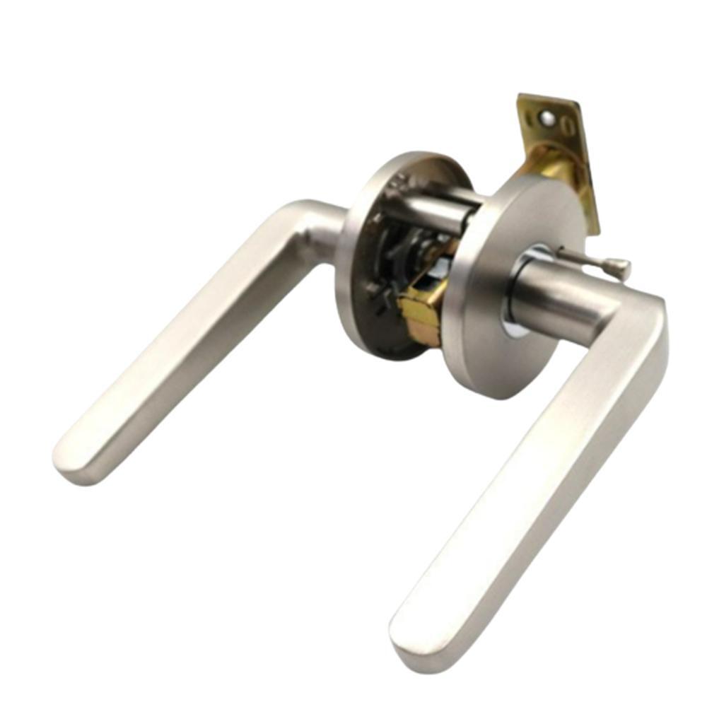 버튼형 레버락 손잡이 욕실용 무키 잠금 60mm