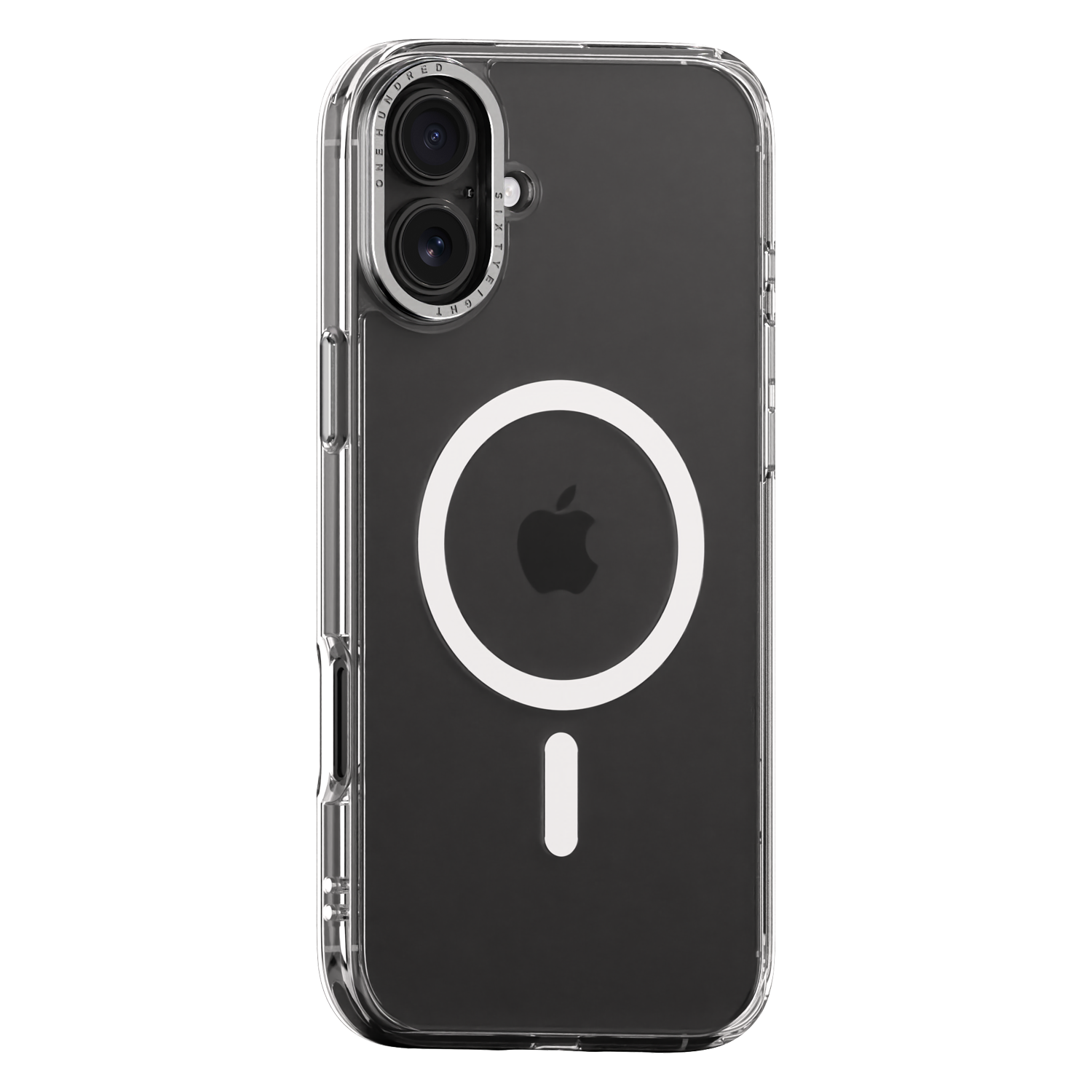 168cm 맥세이프 케이스 카메라 보호 실버 엣지 투명, 아이폰16 플러스 - 상세 이미지 2