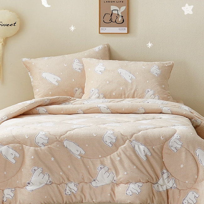 거실패드 겨울 극세사카페트 누빔패드 바닥매트 국산 아이방 카펫트