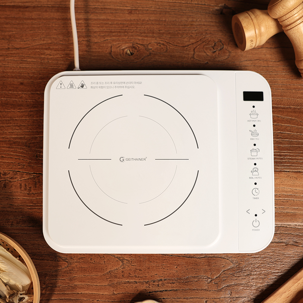 가이타이너 슬림 1구 인덕션 NGTIDW 휴대용 미니 전기레인지