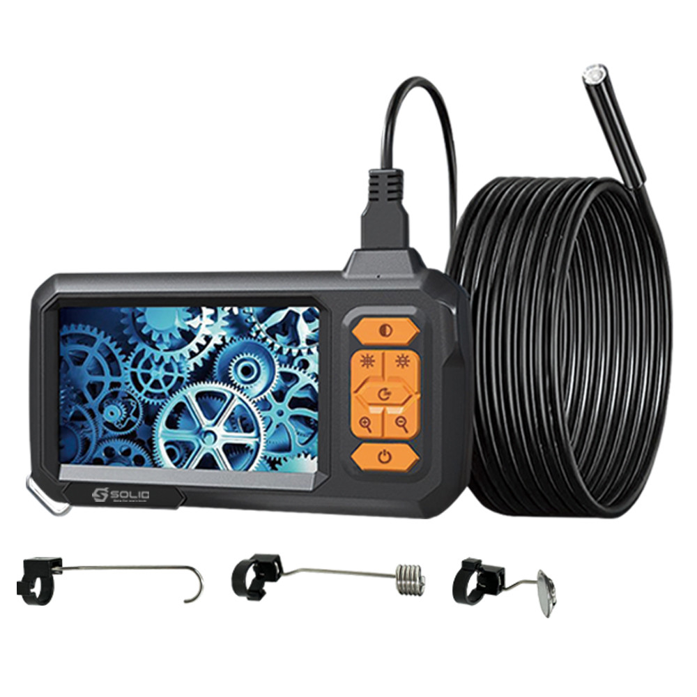 솔리드 내시경카메라 2m 배관내시경 하수구내시경 누수탐지기 S-ES20