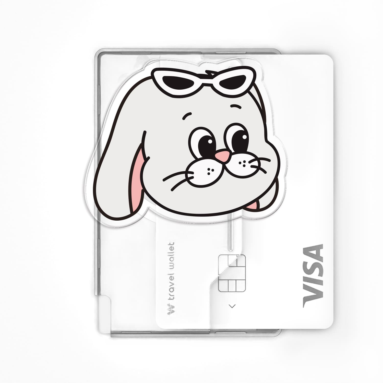 168cm 맥세이프 카드지갑 그립톡 HB 버니 선글라스