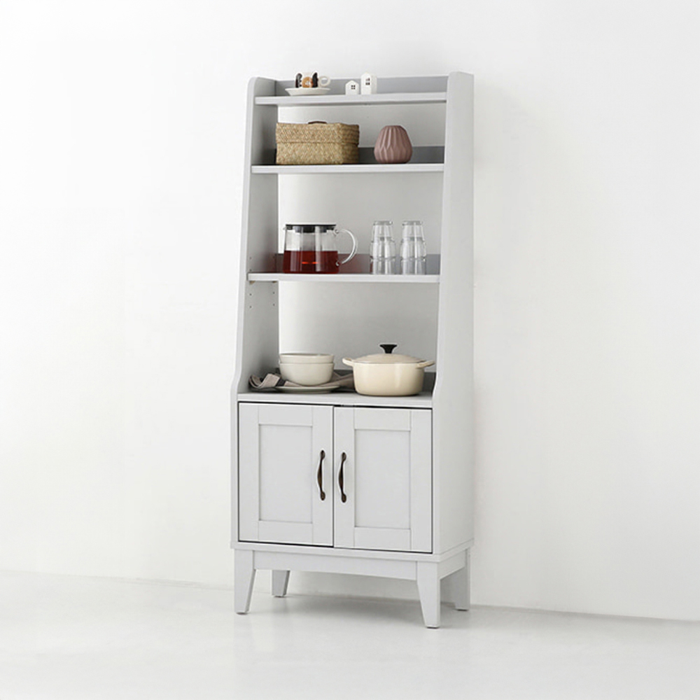 펨바 책장 선반 6048H 565x295x1390mm, 5단, 라이트그레이 8520.3073 - 상세 이미지 2