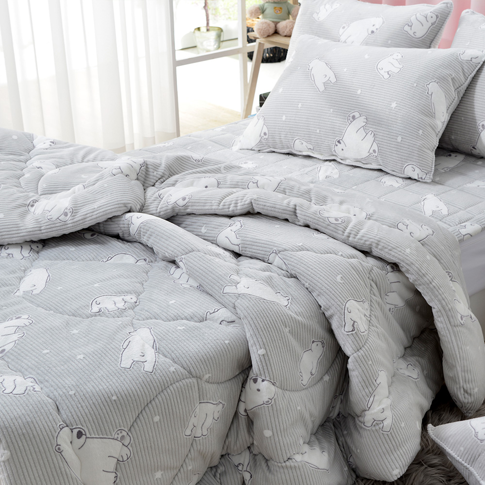 거실패드 겨울 극세사카페트 누빔패드 바닥매트 국산 아이방 카펫트