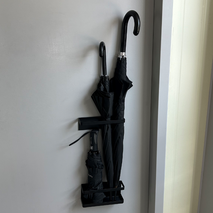 철제 신발장 우산걸이 현관문 자석우산꽂이 통 우산받침대