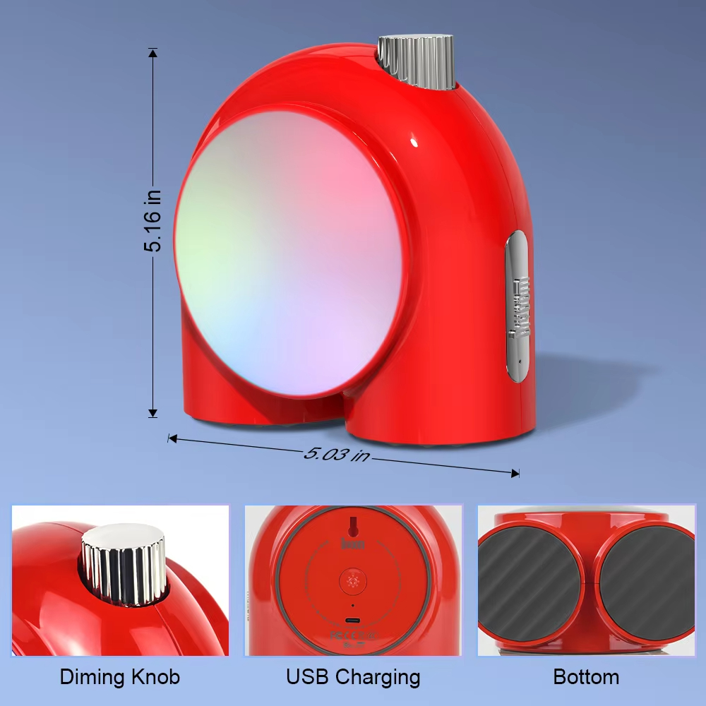 Divoom Planet-9 스마트 야간 조명 램프 RGB LED 인테리어 장식 조명 - 상세 이미지 4