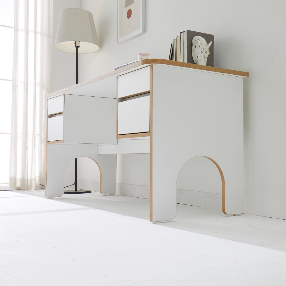 홍비 1200책상 선반 미니책상 컴퓨터테이블 고등학생 단품