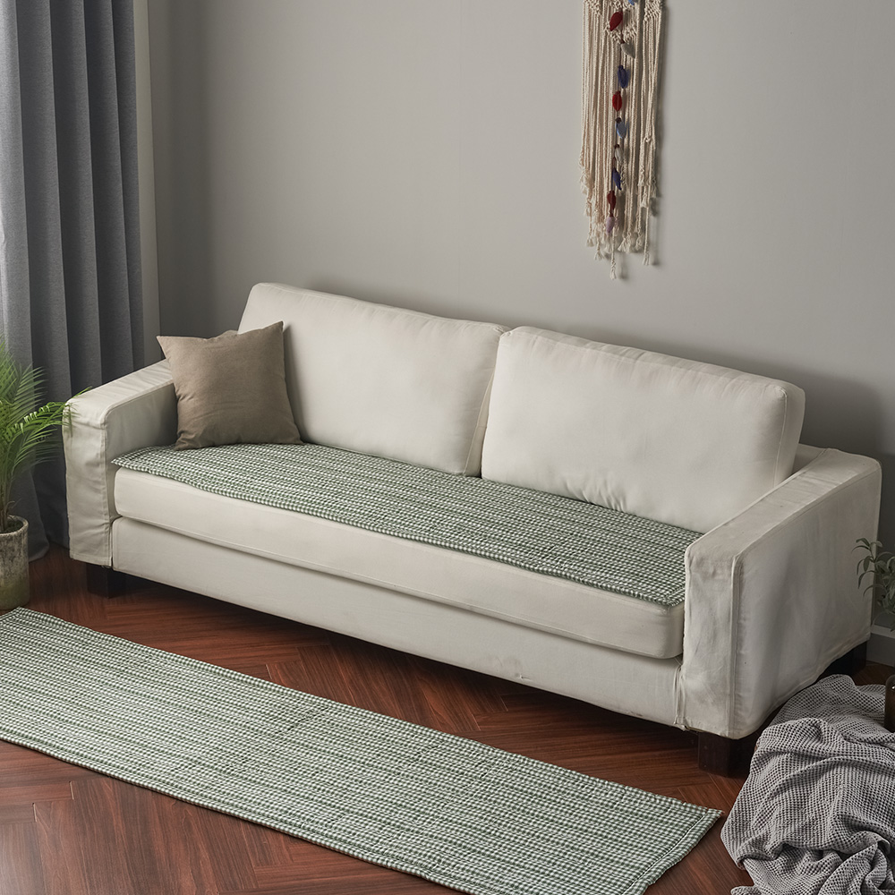 체크 마이크로 소파패드 3인/4인 3color