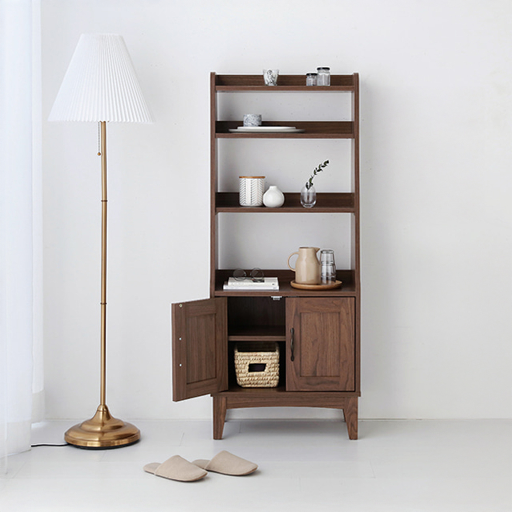 펨바 책장 선반 6048H 565x295x1390mm, 5단, 브라운 7000.9276 - 상세 이미지 5